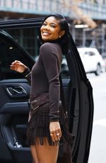 GABRIELLE UNION Out and About in New York 11/09/2023