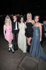 GEORGIA DAVIES, ABIGAIL MORRIS, AURORA NISHEVCI, MILY ROBERTS and LIZZIE MAYLAND Arrives at Rolling Stone UK Awards 2023 in London 11/23/2023
