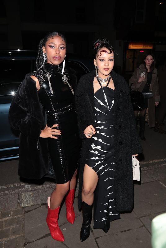 GEORGIA SOUTH and AMY LOVE Arrives at Rolling Stone UK Awards 2023 in London 11/23/2023
