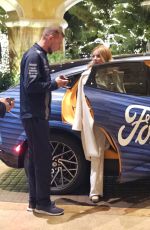 GERI HALLIWELL Arrives Back at Her Hotel in Las Vegas 11/17/2023