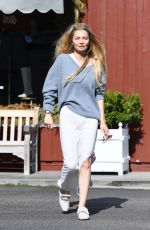 GIA SKOVA Out at Country Mart in Brentwood 11/25/2023