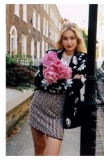 GIGI HADID in British Vogue, December 2023