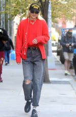 GIGI HADID Leaves a Meeting in New York 11/03/2023