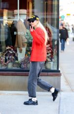 GIGI HADID Leaves a Meeting in New York 11/03/2023