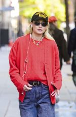 GIGI HADID Leaves a Meeting in New York 11/03/2023