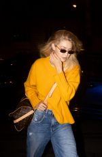 GIGI HADID Leaves Her Hotel in Paris 11/24/2023