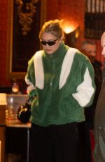 GIGI HADID Leaves Her Hotel in Paris 11/27/2023