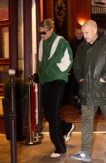 GIGI HADID Leaves Her Hotel in Paris 11/27/2023