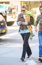 GIGI HADID Leaves Her Store in New York 11/02/2023