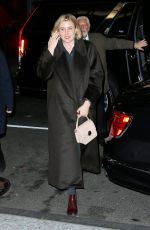 GRETA GERWIG Night Out in New York 11/14/2023