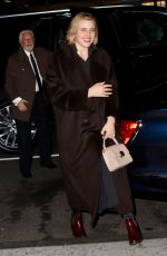 GRETA GERWIG Night Out in New York 11/14/2023