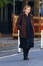 GRETA GERWIG Out and About in New York 11/03/2023