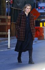 GRETA GERWIG Out and About in New York 11/03/2023