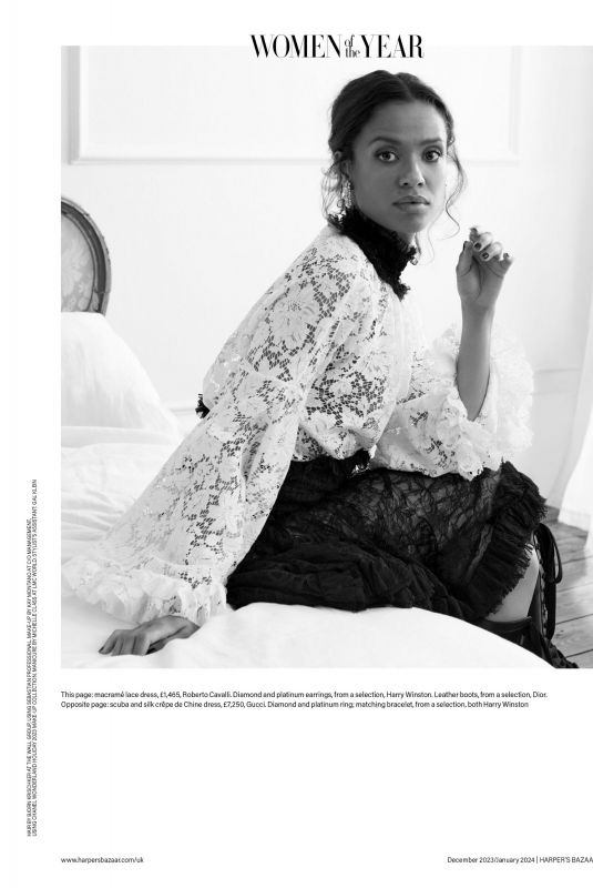 GUGU MBATHA-RAW in Harper’s Bazaar UK, December 2023/January 2024