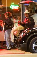 HAILEY and Justin BIEBER Night Out in Los Angeles 11/26/2023