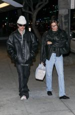 HAILEY and Justin BIEBER Night Out in Los Angeles 11/26/2023