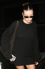 HAILEY BIEBER and JUSTINE SKYE Oit for Dinner with a Friend at Sushi Park in West Hollywood 11/29/2023