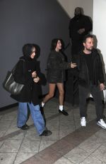 HAILEY BIEBER and ZOE KRAVITZ at Sushi Park in West Hollywood 11/08/2023