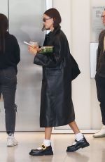 HAILEY BIEBER Arrives at Her Office in Beverly Hills 11/13/2023