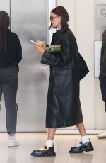 HAILEY BIEBER Arrives at Her Office in Beverly Hills 11/13/2023