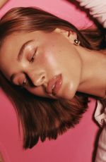 HAILEY BIEBER for Rhode Peptide Lip Tint Ads, November 2023