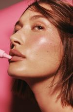 HAILEY BIEBER for Rhode Peptide Lip Tint Ads, November 2023