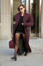 HAILEY BIEBER Leaves Her Apartment in New York 11/19/2023