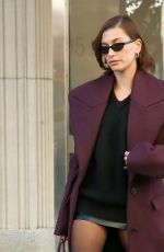 HAILEY BIEBER Leaves Her Apartment in New York 11/19/2023
