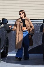 HAILEY BIEBER Out for a Sunday Breakfast in Beverly Hills 11/26/2023