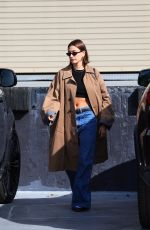 HAILEY BIEBER Out for a Sunday Breakfast in Beverly Hills 11/26/2023