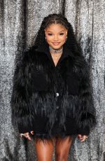 HALLE BAILEY at Renaissance: A Film by Beyonce World Premiere in Los Angeles 11/25/2023