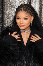 HALLE BAILEY at Renaissance: A Film by Beyonce World Premiere in Los Angeles 11/25/2023