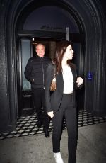 HEATHER DUBROW Out for Dinner at Craig
