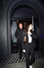 HEATHER DUBROW Out for Dinner at Craig