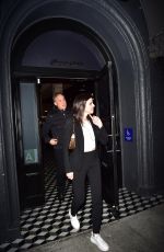 HEATHER DUBROW Out for Dinner at Craig