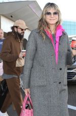 HEIDI KLUM Arrives at LAX Airport in Los Angeles 11/02/2023