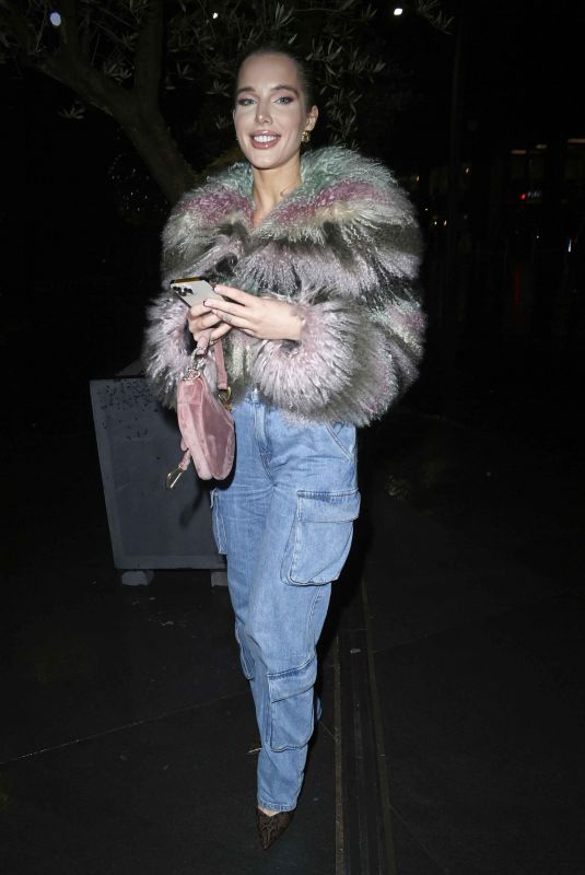 HELEN FLANAGAN Night Out at Sexy Fish in Manchester 11/05/2023