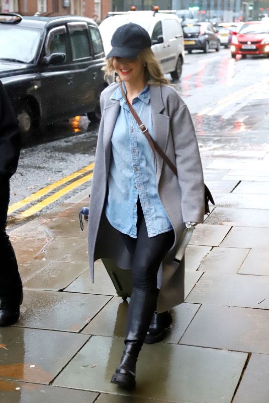 HELEN SKELTON Leaves Morning Live Studios in Manchester 11/15/2023