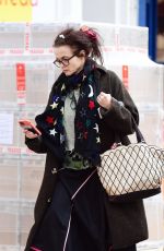 HELENA BONHAM CARTER Out and About in London 11/22/2023