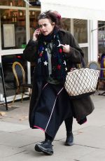 HELENA BONHAM CARTER Out and About in London 11/22/2023
