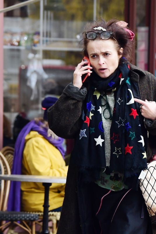 HELENA BONHAM CARTER Out and About in London 11/22/2023