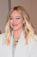 HILARY DUFF Arrives at CBS Morning Show to Promote Her Book My Sweet Little Boy in New York 11/07/2023