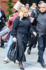 HILARY DUFF Leaves Her Hotel in New York 11/09/2023