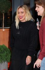 HILARY DUFF Leaves Her Hotel in New York 11/09/2023