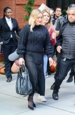 HILARY DUFF Leaves Her Hotel in New York 11/09/2023