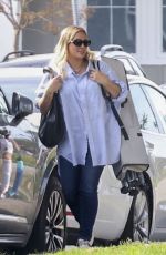 HILARY DUFF Out and About in Los Angeles 11/04/2023