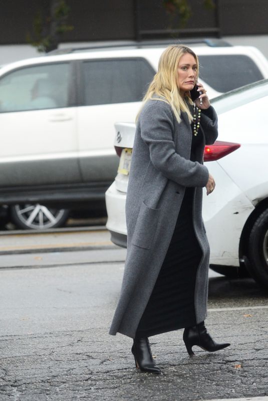 HILARY DUFF Out and About in Sherman Oaks 11/15/2023