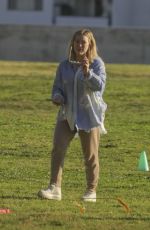 HILARY DUFF Out at a Park in Los Angeles 11/24/2023