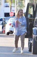 HILARY DUFF Out at a Park in Los Angeles 11/24/2023