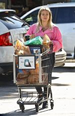 HILARY DUFF Out for Grocery Shopping in Los Angeles 11/17/2023